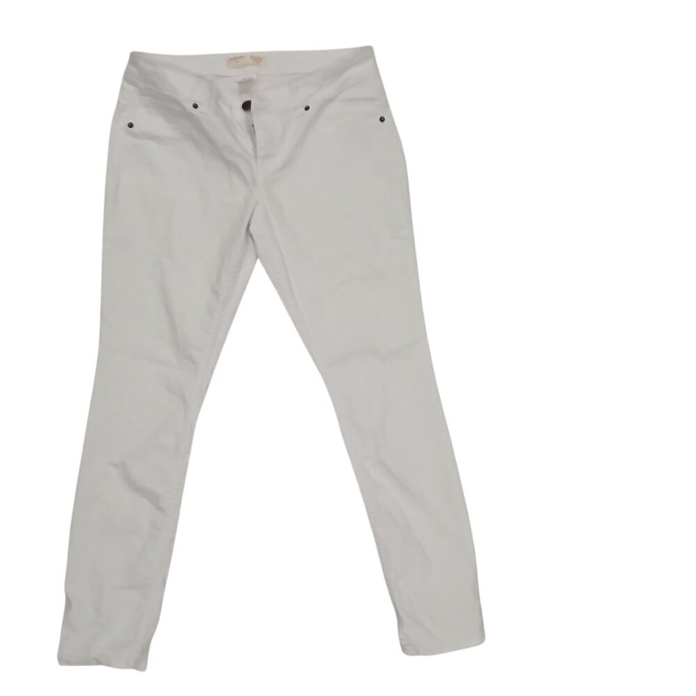 No Boundaries white skinny Pants stretch lightweight Jeans size 13.